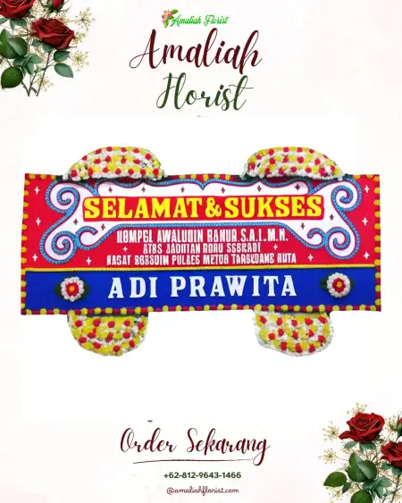 Papan Bunga Ucapan Selamat Manggarai